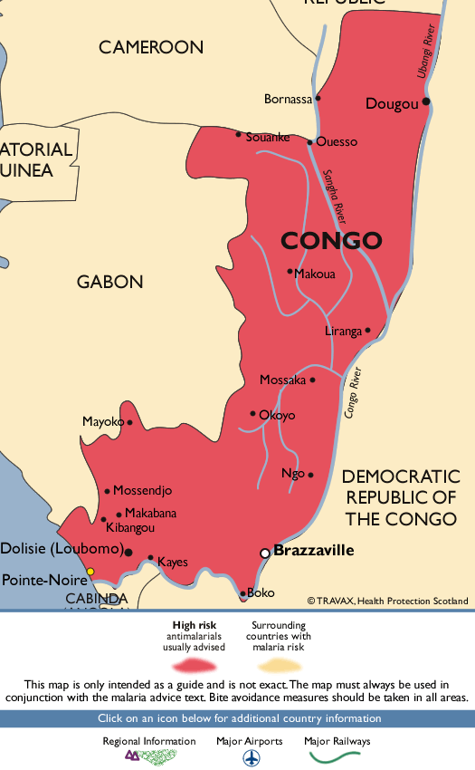 CongoMalaria Map